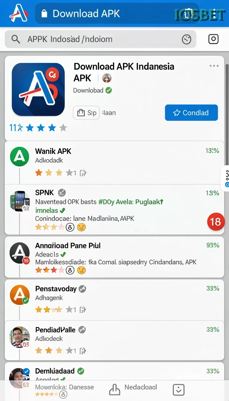 Cuplikan layar GENGTOTO — menu navigasi